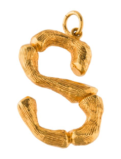 celine small initial necklace|Celine necklace alphabet.